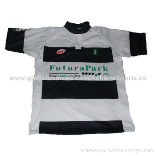 Rugby Jersey with Customized Designs Available